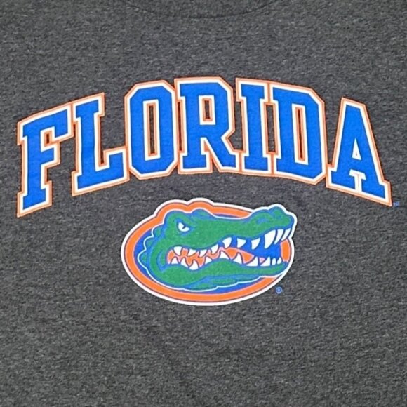 The Victory Mens XXL Gray Tshirt UF Florida Gators Logo Collegiate NCAA Football - Picture 1 of 11